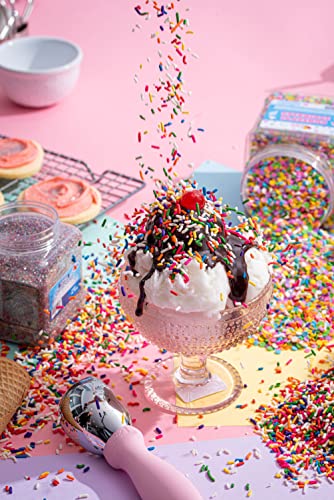 Rainbow Jimmies - Natural Ingredient Vegan Sprinkles Cake