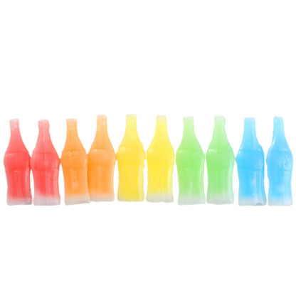 Wax Bottle Candy - 3 LB - Wax Candy Bottles With Juice - Candies for Kids - Old School 90's Chewy Wax Candy Drinks - Bulk Candy