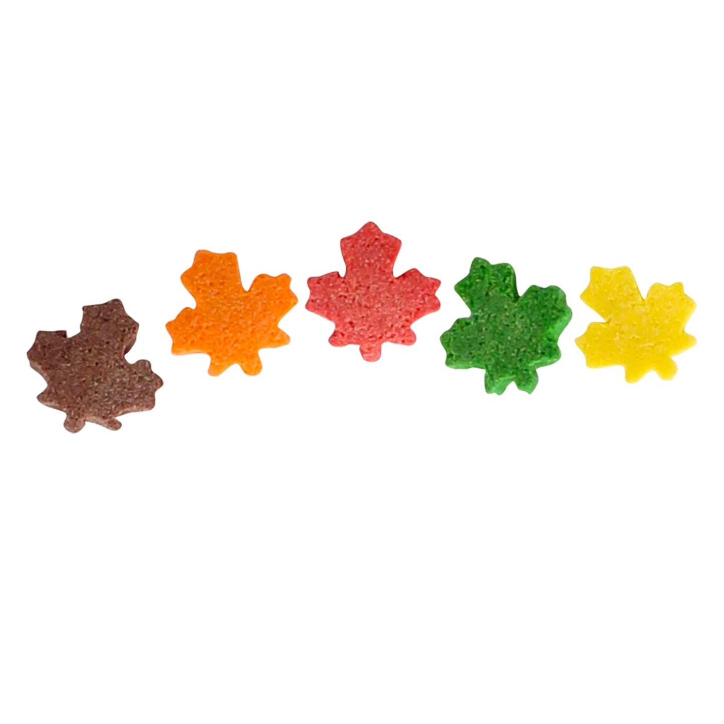 Fall Sprinkles Bulk - 1.7 LB Bulk - Dessert Topping - Leaf Confetti - Autumn Leaves - Thanksgiving Seasonal - Red, Yellow, Brown, Orange & Green - Great for Cooking, Baking & Decorating