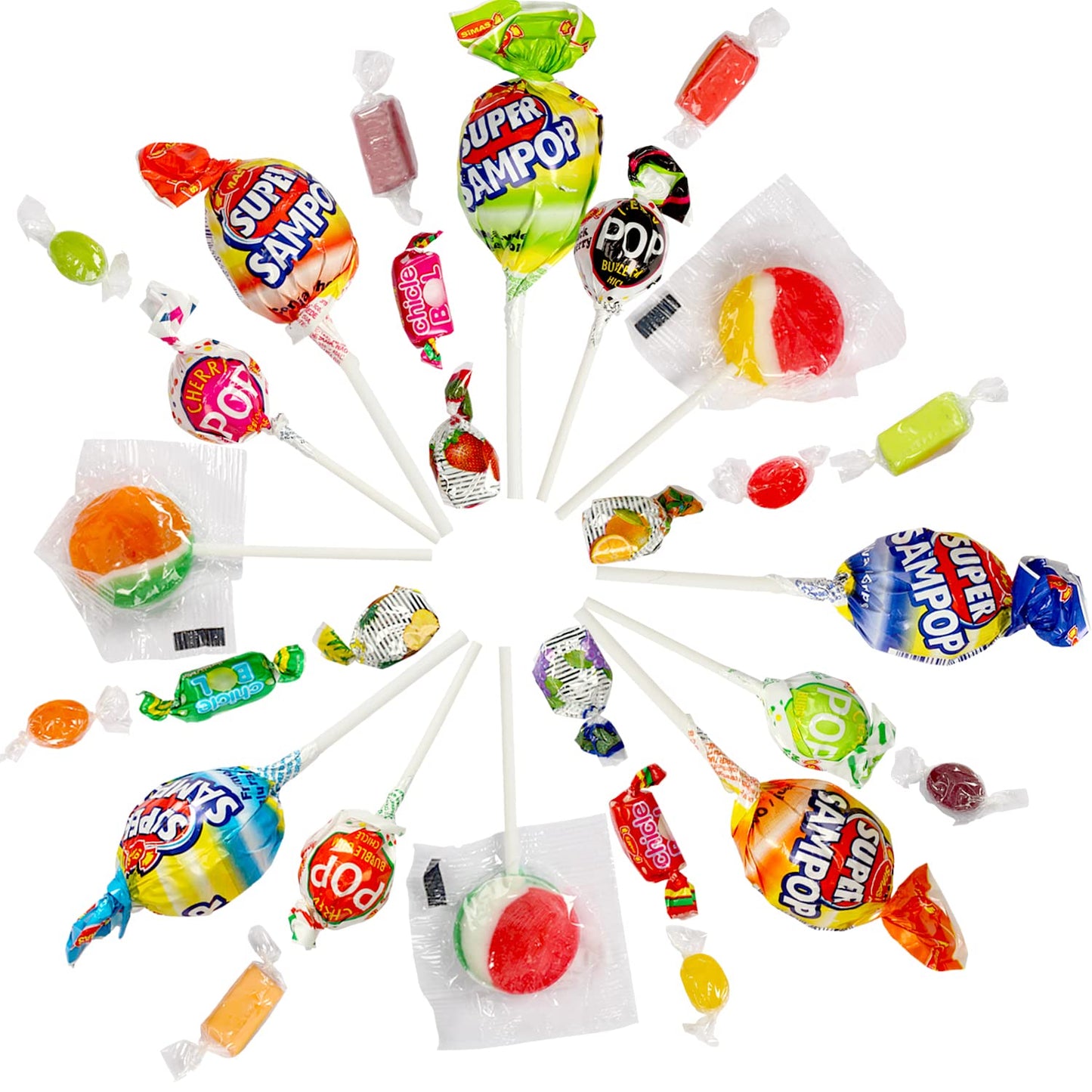 Pinata Candy - 3 LB Bulk Bag - Cinco De Mayo Fiesta Mix - Goody Bag Stuffer Candies - Assorted Lollipops and Candies - Party Variety Pack for Birthdays, Parades, Pinatas and More