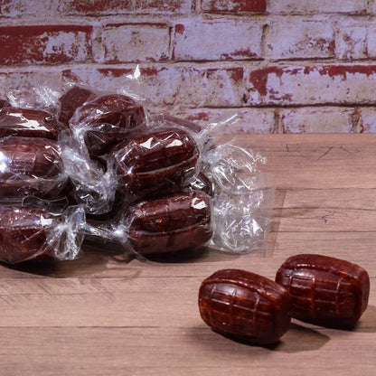 Root Beer Barrels - 4 Pounds - Root Beer Hard Candy - Old Fashion Candy - Brown Hard Candy - Individually Wrapped Bulk Candies - Candy Drops