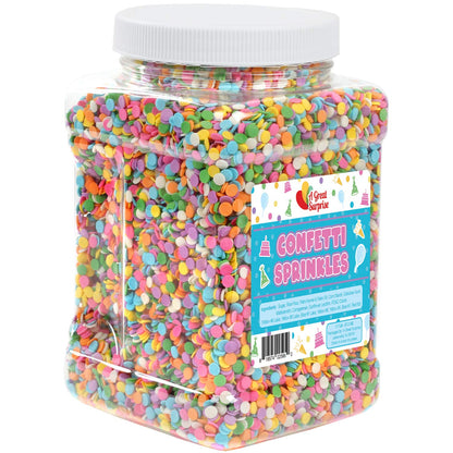 Pastel Confetti Sprinkles - 1.7 Pounds