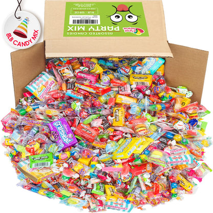 BULK Party Mix - 8 Pounds - Candy Bulk - Variety Parade Candies - Piata Candies - Individually Wrapped - Assorted Candy