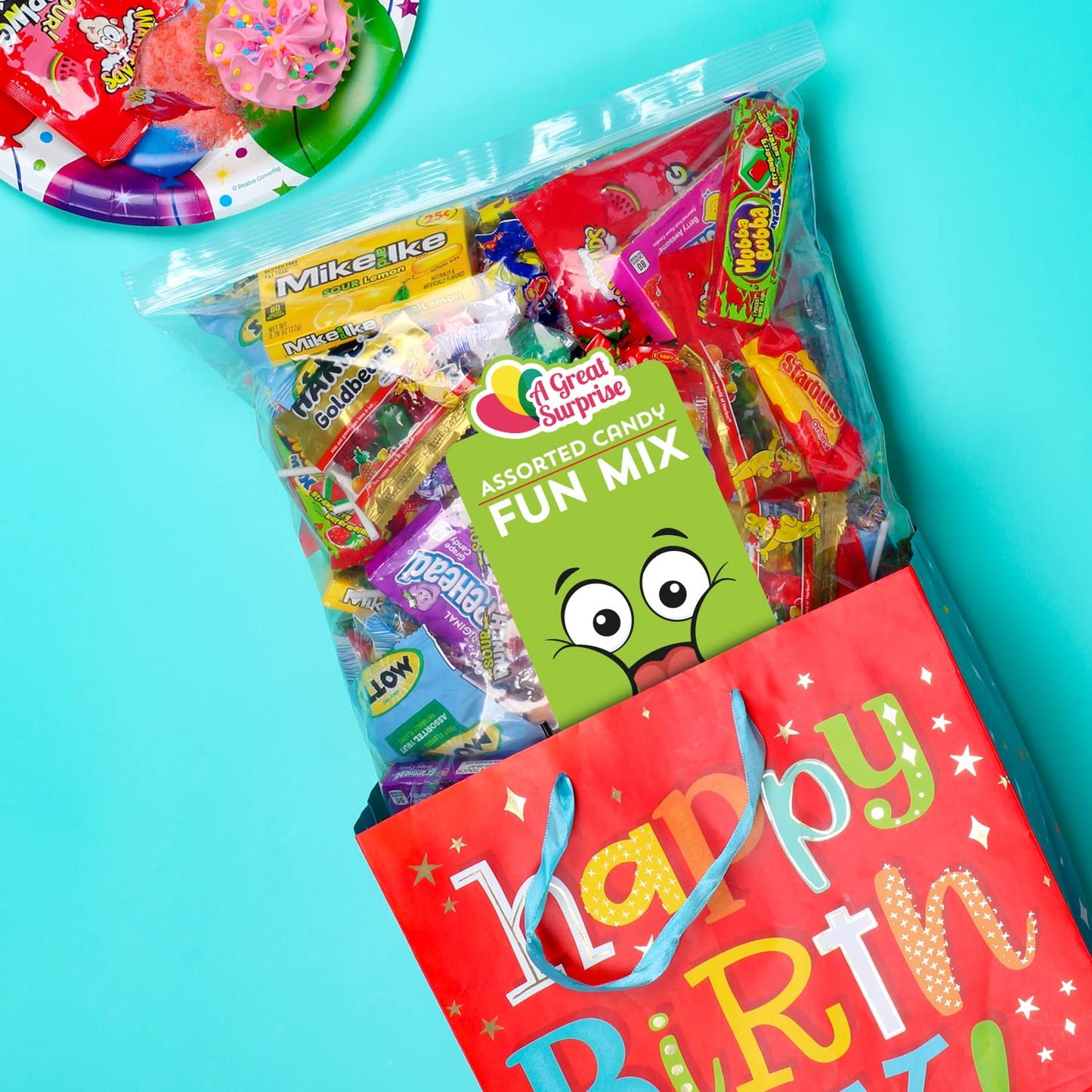 Assorted Candy - Bulk Candy - Party Mix - Goodie Bag Stuffers - Candy Variety Pack - Pinata Candy - Individually Wrapped Candies - Fun Size Candy - Bag Candy - 4 Pounds