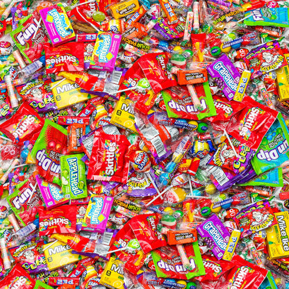 Candy Bulk - 8 Pounds - Bulk Candy Individually Wrapped - Pinata Candy Variety Pack - Carnival, Office Candy Mix, Candy Birthday Party Favors for Goodie Bags